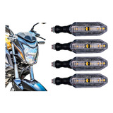 Kit 04 Peças Pisca Moto Seta Led Palito Cb300 Xre Twister