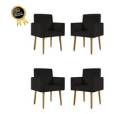 Kit 04 Poltronas Decorativas - Cadeira