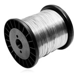 Kit 04 Rolos Fio De Aço Duro Inox Polido N22(0,55mm)