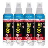 Kit 04 Und Repelente Insetos Spray Expert Total 10h 200ml