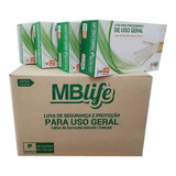 Kit 05 Caixas Luva Látex Com Pó Uso Geral Mblife