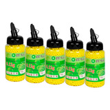 Kit 05 Mamadeira Airsoft Bbs 0.12g 6mm 10000un Frete Grátis