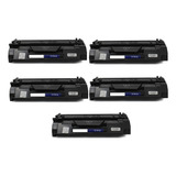 Kit 05 Toner Compatível Sem Chip Cf258a 58a M428fdw M404dw