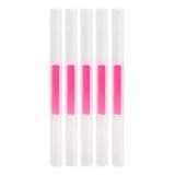 Kit 05 Tubo Mola Silicone P/ Alicate Cutículas Profissional