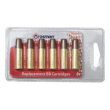 Kit 06 Capsulas Magazine Extra Revolver 357 Co2 Crosman 4,5