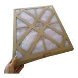 Kit 06 Filtros Para Cabine Pintura Poliéster Papelão 50x50
