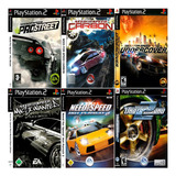 Kit 06 Jogos Need For Speed Coleção Playstation 2 Ps2.