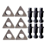 Kit 06 Pino Para Suporte De Torno Mtjnr Tnmg 16 Triangular
