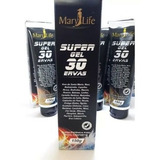 Kit 06 Super Gel 30 Ervas 150g Efeito Gelo Quente Mary Life