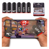 Kit 06 Unidades Luvinha De Dedo Gamer Anti-suor Luva Gamer