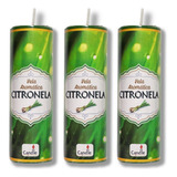 Kit 06 Velas Citronela 260g Repelente