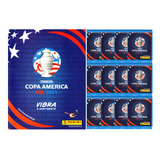 Kit 1 Álbum Copa América Usa 2024 + 50 Figurinhas (10 Env)