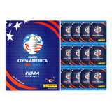 Kit 1 Álbum Copa América Usa 2024 + 50 Figurinhas (10 Env)