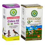 Kit 1 Coccidex 10ml + 1 Cidex 10 10ml - Curativo/preventivo