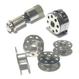 Kit 1 Haste Parafuso 1 Caixa Bobina 5 Carretilha Industrial