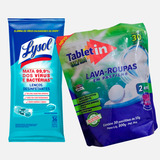 Kit 1 Lenço Limpeza Lysol E