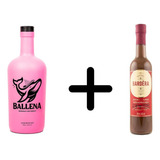Kit 1 Licor Ballena 750ml + 1 Licor Bardêra Avellana 500ml