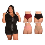 Kit 1 Pijama Plus Size Curto