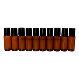 Kit 10 - Vidrinho Roll On Vidro Ambar 5ml Sinergia Promoção
