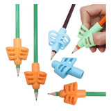 Kit 10 Adaptador Suporte Escrita Stetro Finger Grip Lápis
