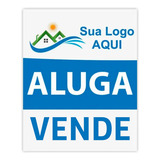 Kit 10 Adesivos Aluga-se Vende-se