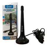 Kit 10 Antena Digital Interna Amplificada Hdtv/uhf/vhf 3 Mts