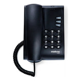 Kit 10 Aparelho Telefone Com Fio Intelbras Pleno Mesa Parede