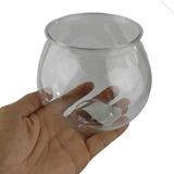 Kit 10 Aquario Plástico Vasinho Transparente