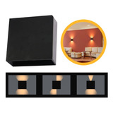 Kit 10 Arandela Dois Fachos E Fiso Externa Led 8w Ip65 F1280