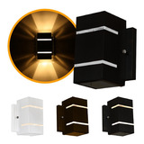 Kit 10 Arandela Dois Fachos Efeito Frisos Uso Externo H3408