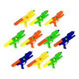 Kit 10 Arminhas Lança Água Pistola Jato Duplo 400ml Atacado