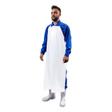 Kit 10 Aventais Transparente Pvc Frigorifico Açougue Cozinha Cor Branco