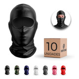Kit 10 Balaclava Touca Ninja Segunda Pele Moto Ciclismo Nf