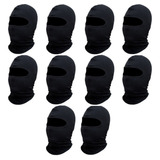 Kit 10 Balaclava Touca Ninja Segunda Pele Moto Ciclismo Nfs