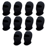 Kit 10 Balaclava Touca Ninja Segunda Pele Moto Ciclismo