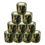 Kit 10 Bandagem Elástica Atadura Cães Cão Gato Pet Curativo