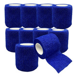 Kit 10 Bandagens Para Maquina Azul Tattoo Tatuagem