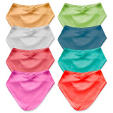 Kit 10 Bandana Bebê Babador Infantil Dupla Face Promoção