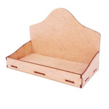 Kit 10 Bandeja M Mdf Expositor Brownie Palha Doce Genitori