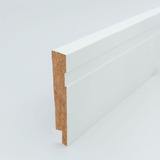 Kit 10 Barras Rodapé Mdf Ultra Resistente A Umidade 10 Cm