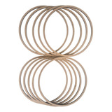 Kit 10 Bastidores Com 14cm E Mdf Cru De 6mm Moldura Bordado