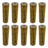Kit 10 Baterias 18650 Recarregavel 3.7v