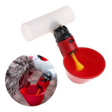 Kit 10 Bebedores Automático Aves Copinho Com Conexão T 25mm