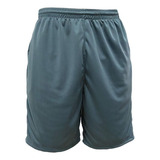 Kit 10 Bermuda Cinza Premium Esportivo Academia 