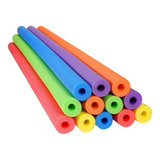 Kit 10 Boia Macarrão Piscina Flutuador Com Furo Espaguete 