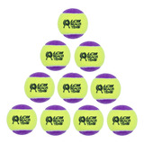 Kit 10 Bolas Beach Tennis Bolinha Tênis Praia Lcm Roxo
