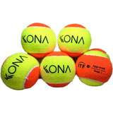 Kit 10 Bolinhas Bola Beach Tennis Kona Premium Itf Stage 2
