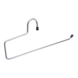 Kit 10 Cabides Calceiros - Cabide Para 1 Calça Cromado Luxo
