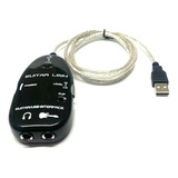 Kit 10 Cabo Adaptador Usb Guitar Link Nfe Atacado