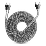 Kit 10 Cabo Rca De 5 Metros + 20 Y 1f+2m Injetado Flexivel